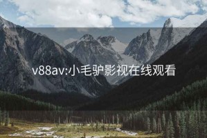 v88av:小毛驴影视在线观看