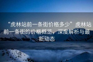 “虎林站前一条街价格多少”虎林站前一条街的价格概览，深度解析与最新动态