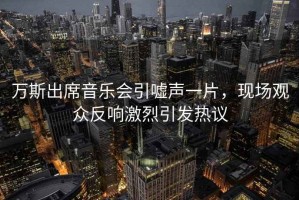 万斯出席音乐会引嘘声一片，现场观众反响激烈引发热议