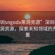 “深圳sngodx黑洞资源”深圳SNGODX黑洞资源，探索未知领域的先锋力量