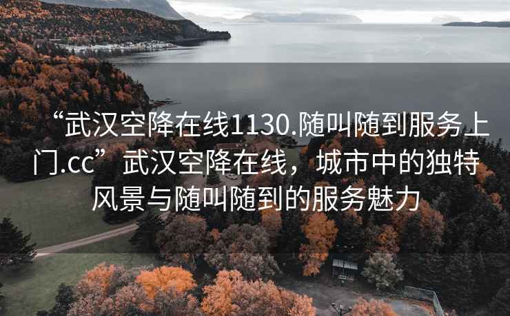 “武汉空降在线1130.随叫随到服务上门.cc”武汉空降在线，城市中的独特风景与随叫随到的服务魅力