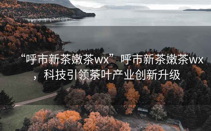 “呼市新茶嫩茶wx”呼市新茶嫩茶wx，科技引领茶叶产业创新升级